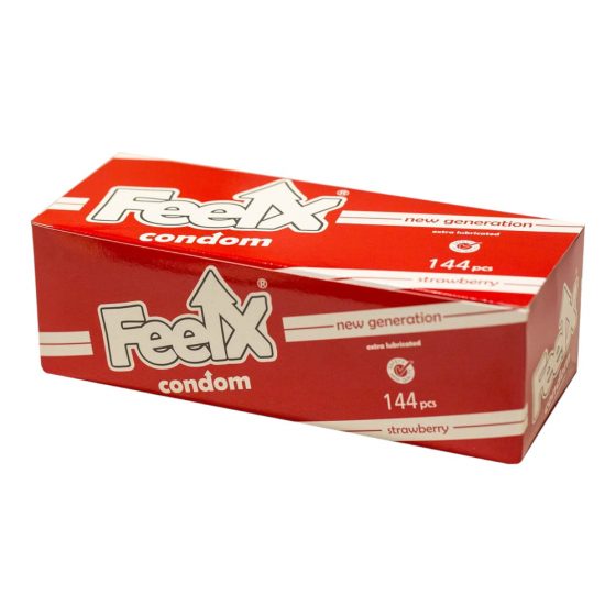 FeelX kondoomid - maasikaga (144 tk)