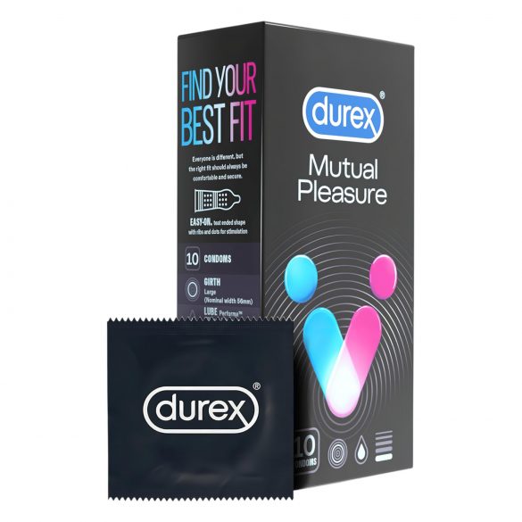 Durex Mutual Pleasure - viivitusega kondoomid (10 tk)