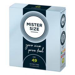 Mister Size õhuke kondoom - 49mm (3tk)