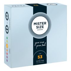 Mister Size õhuke kondoom - 53mm (36tk)