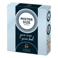 Mister Size õhuke kondoom - 57mm (3tk)