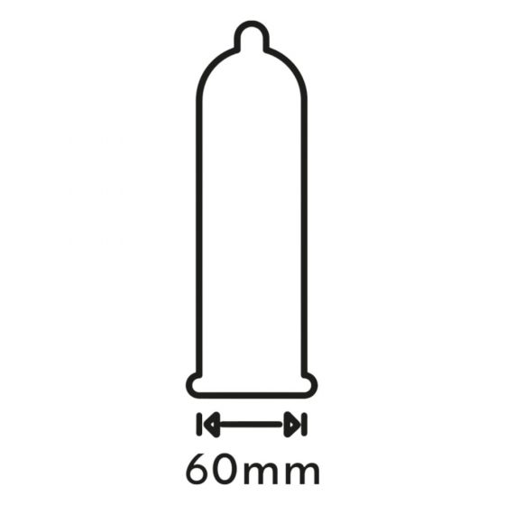 Secura Baklažaan - eriti suur kondoom - 60mm (12tk)