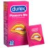 Durex Pleasure Me - ribitud ja täpilised kondoomid (10 tk)