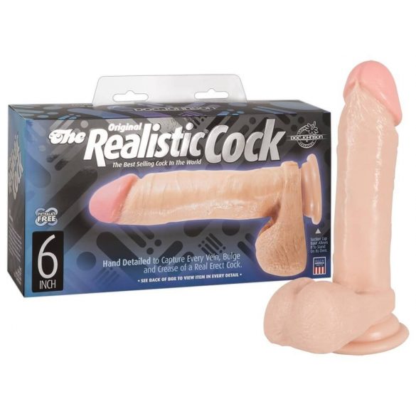 Realistlik dildo - mitmefunktsiooniline (20cm) 