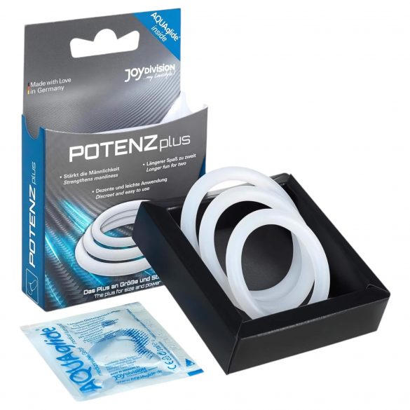 POTENZplus peeniserõngas - komplekt (3 tk) 