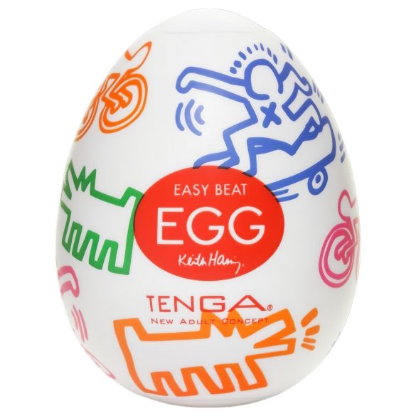 TENGA Egg Keith Haring Street - masturbeerimismuna (1 tk)