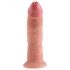 King Cock 9 - iminapinnaga realistlik dildo (23 cm) - naturaalne