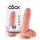 King Cock 7 munanditega dildo (18 cm) - naturaalne 