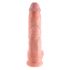 King Cock 10 munanditega suur dildo (25 cm) - naturaalne 