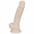 You2Toys - Silikoonist iminapaga dildo - keskmine (naturaalne) 