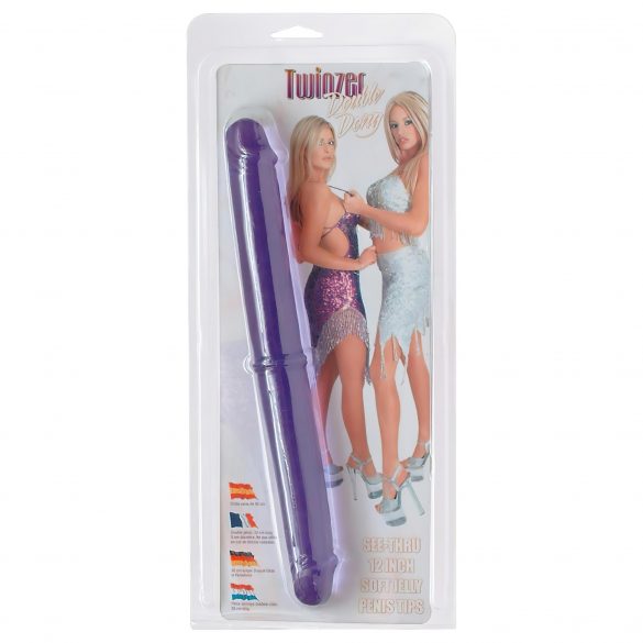 Twinzer kahe otsaga dildokas (33 cm) 