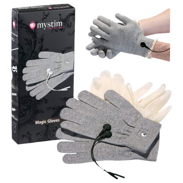 mystim Magic Gloves - elektro kindad (1 paar)