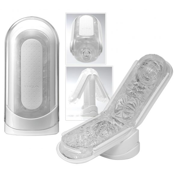 TENGA Flip Zero - supermasturbaator (valge) 