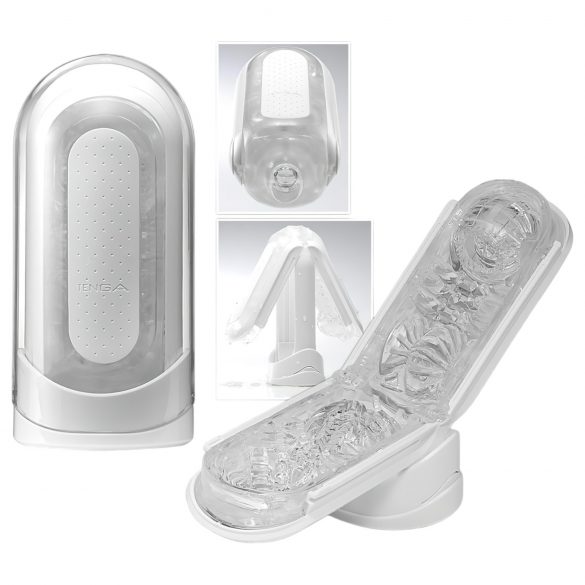 TENGA Flip Zero - super-onaniseerija (valge)