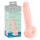 Meditsiiniline silikoon dildo (18cm) - naturaalne 