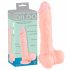 Medical - meditsiiniline silikoonist dildo (21 cm) - naturaalne 