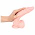 Medical - meditsiiniline silikoonist dildo (21 cm) - naturaalne 