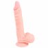 Medical - meditsiiniline silikoonist dildo (21 cm) - naturaalne 