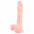 Medical - meditsiiniline silikoonist dildo (21 cm) - naturaalne 