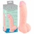 Medical - meditsiiniline silikoonist dildo (20cm) - naturaalne 