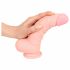 Medical - meditsiiniline silikoonist dildo (20cm) - naturaalne 