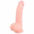 Medical - meditsiiniline silikoonist dildo (20cm) - naturaalne 