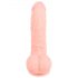 Meditsiiniline silikoon dildo (20cm) - naturaalne