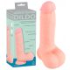 Medical - sirge meditsiiniline silikoonist dildo (20cm) - naturaalne 