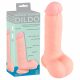 Medical - sirge meditsiiniline silikoonist dildo (20cm) - naturaalne 