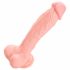 Medical - arstlik silikoonist dildo (24cm) - naturaalne 