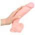 Medical - arstlik silikoonist dildo (24cm) - naturaalne 