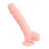 Medical - arstlik silikoonist dildo (24cm) - naturaalne 