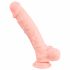 Medical - arstlik silikoonist dildo (24cm) - naturaalne 