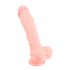 Medical - arstlik silikoonist dildo (24cm) - naturaalne 