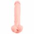 Medical - arstlik silikoonist dildo (24cm) - naturaalne 