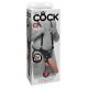 King Cock Strap-on 12 - rihmaga kinnitatav dildo (30 cm)