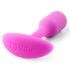 b-vibe Snug Plug 1 - anaaltapp sisemise raskusega (55g) - roosa