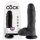 King Cock 8 munandiga dildo (20 cm) - must