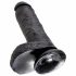 King Cock 8 munandiga dildo (20 cm) - must