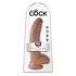 King Cock 9 munanditega dildo (23 cm) - pruun