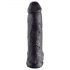 King Cock 12 munandiga suur dildó (30 cm) - must