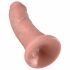 King Cock 8 dildo (20 cm) - naturaalne 