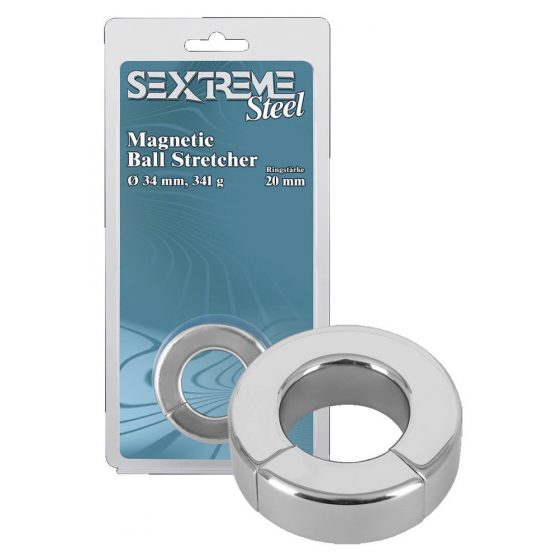 Sextreme - raske magnetiline munandirõngas ja venitus (341g)