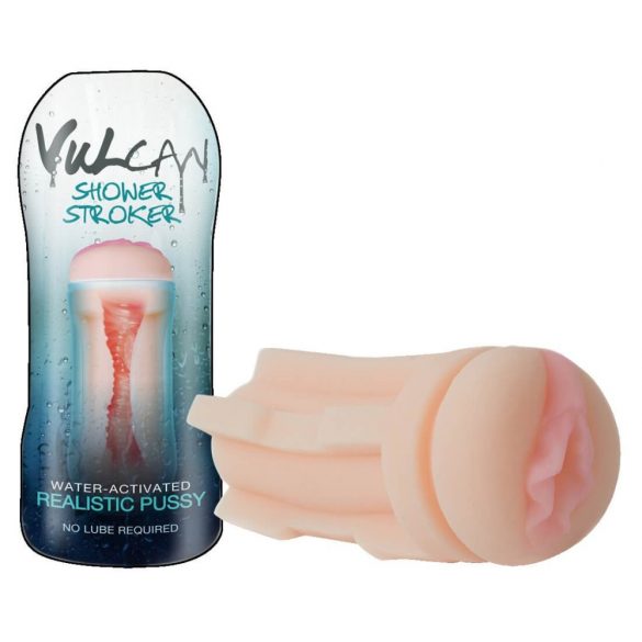 Vulcan Shower Stroker - realistlik tupp (naturaalne) 