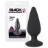 Black Velvet raske - 40g anaalplug (must)