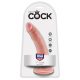 King Cock 7 dildo (18 cm) - naturaalne 