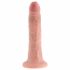 King Cock 7 dildo (18 cm) - naturaalne 