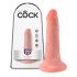 King Cock 5 dildo (13 cm) - naturaalne 