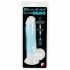 You2Toys Pimedas Helendav - iminapaga, vilkuv munanditega dildo (sinine) 