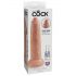 King Cock 9 - realistlik dildo (23 cm) - naturaalne